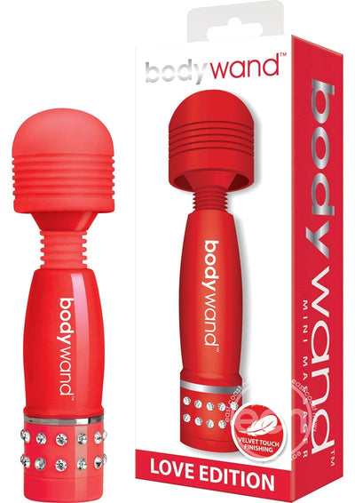 Bodywand Mini Wand Massager Love Edition Counter - Red - 6 Per Display/Display