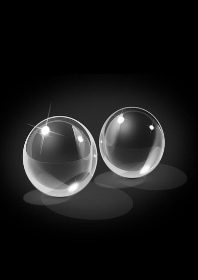 Icicles No. 42 Glass Ben-Wa Balls - Clear - Medium