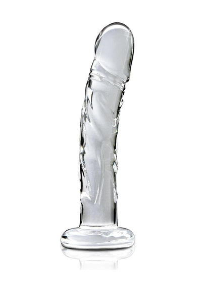 Icicles No. 62 Glass Dildo - Clear - 6.5in