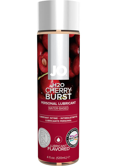JO H2o Water Based Flavored Lubricant Cherry Burst - 4oz