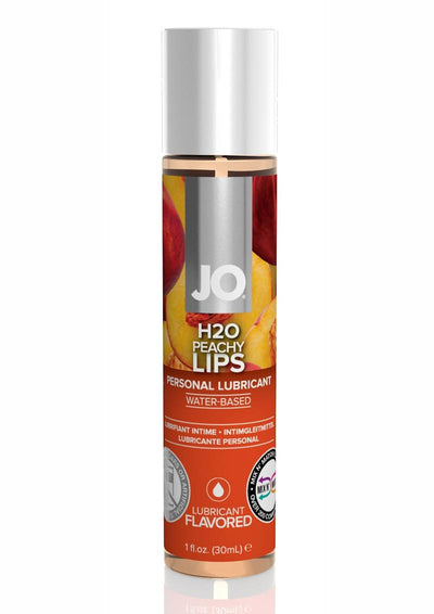 JO H2o Water Based Flavored Lubricant Peachy Lips - 1oz