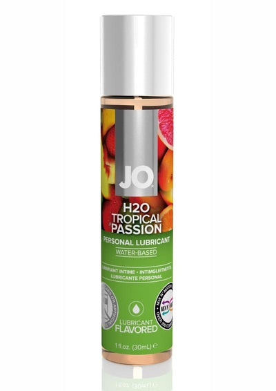 JO H2o Water Based Flavored Lubricant Tropical Passion - 1oz