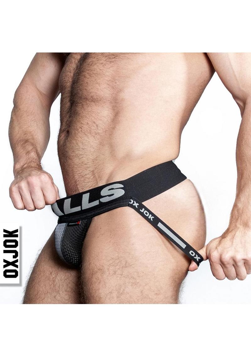 Airmesh Upthrust Slider-Strap Jock - Tar