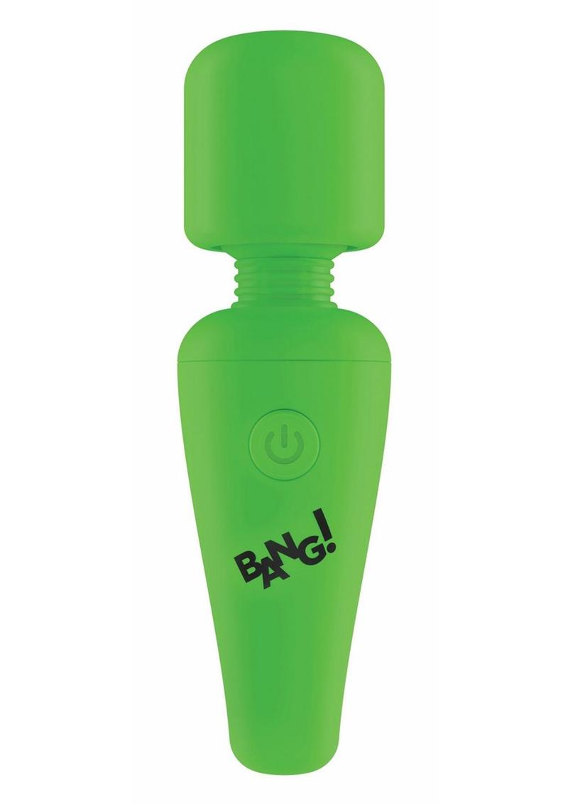 Bang! Glow In The Dark Rechargeable Silicone Mini Wand