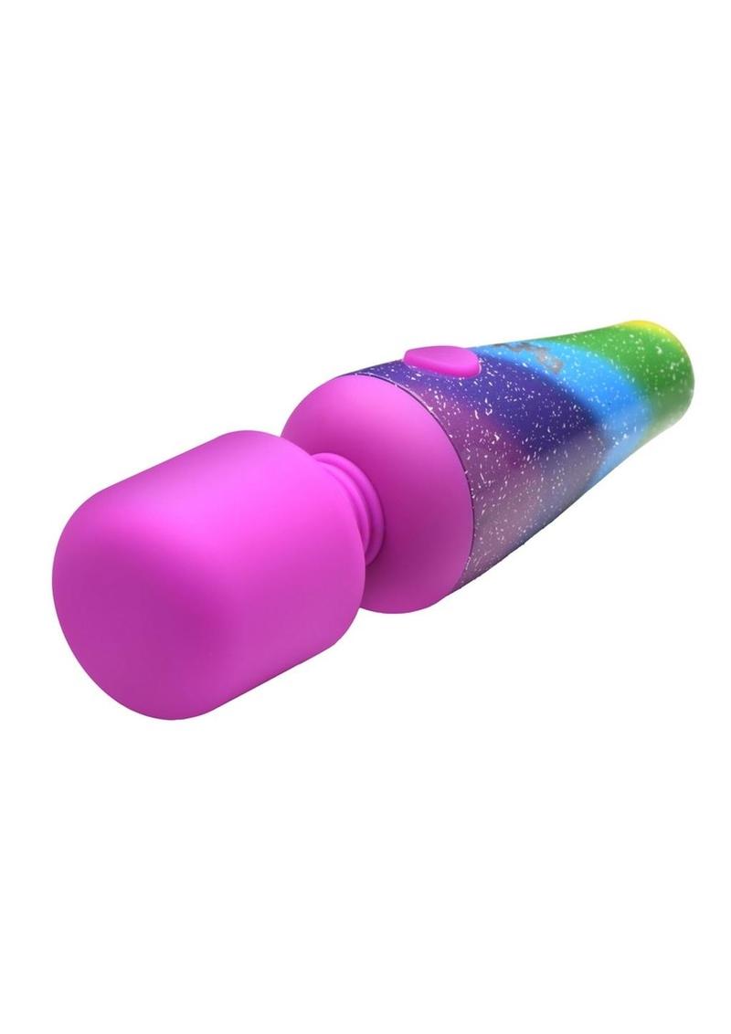 Bang! Rainbow Mini Wand Rechargeable Silicone Vibrator