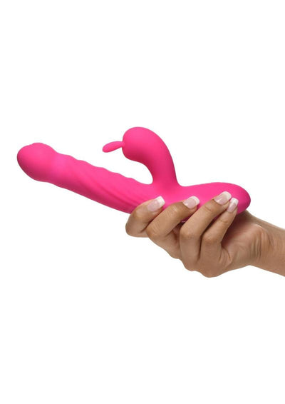 Bang! Thrusting and Vibrating Rechargeable Silicone Rabbit Vibrator