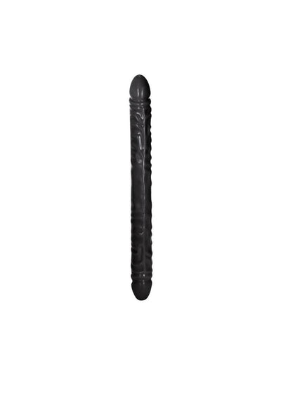 Black Veined Double Dildo