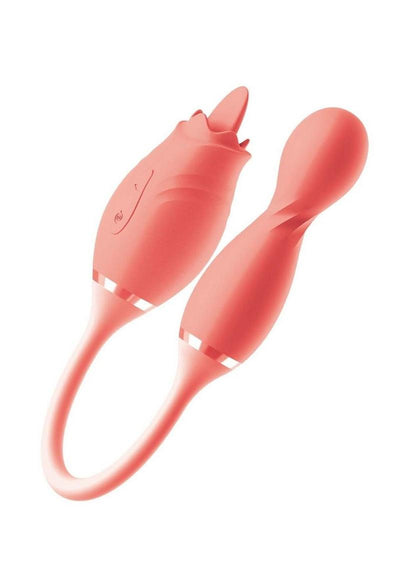 Blaze Exciter Rechargeable Silicone Dual Stimulating Vibrator