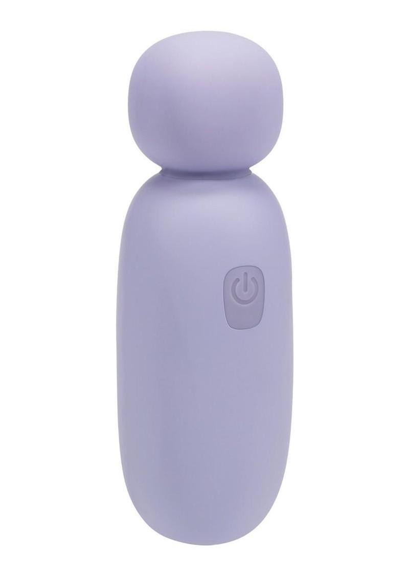 Loveline Mochi Airtaptech 8 Function Silicone Rechargeable Vibrating Mini Wand