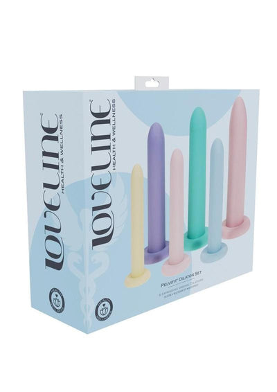 Loveline Pelvifit Expanding Vaginal Silicone Dilator - Multicolor - Set