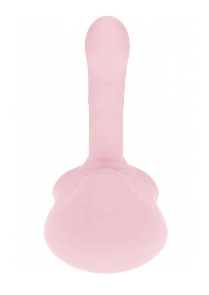 Loveline Satisfaction Grinder Silicone Rechargeable Thrusting Pulse Wave Vibrator