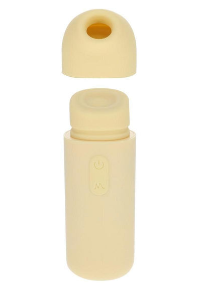 Loveline Sweetie Airtaptech 10 Function Silicone Rechargeable Clitoral Stimlulator - Yellow