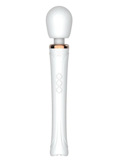 Pixey Aquawand Rechargeable Silicone Body Wand - White Edition