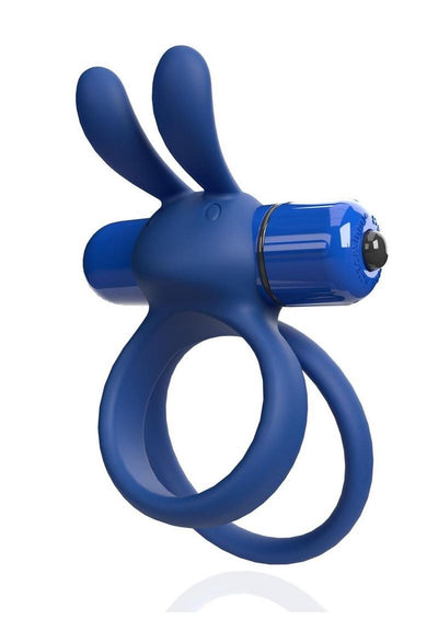 4t Ohare XL Rechargeable Silicone Rabbit Vibrating Cock Ring