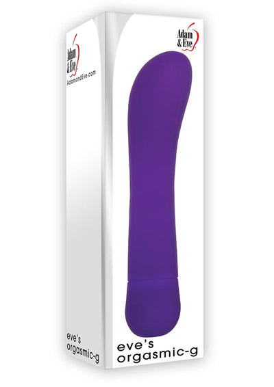 Adam and Eve - Eve's Orgasmic-G Silicone Vibrator - Purple