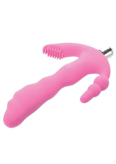 Adam and Eve - Eve's Triple Play Pleasure Silicone Triple Stimulator