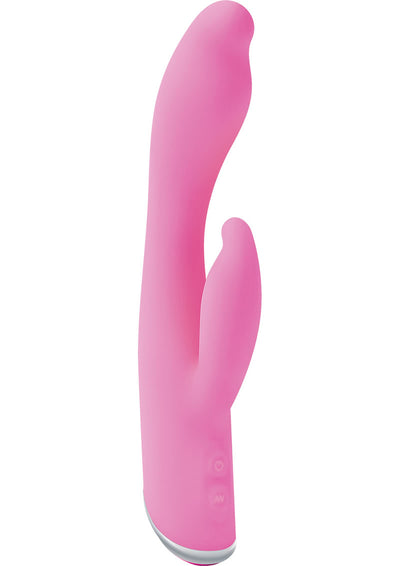 Adam and Eve G-Gasm Silicone Rabbit Vibrator - Pink