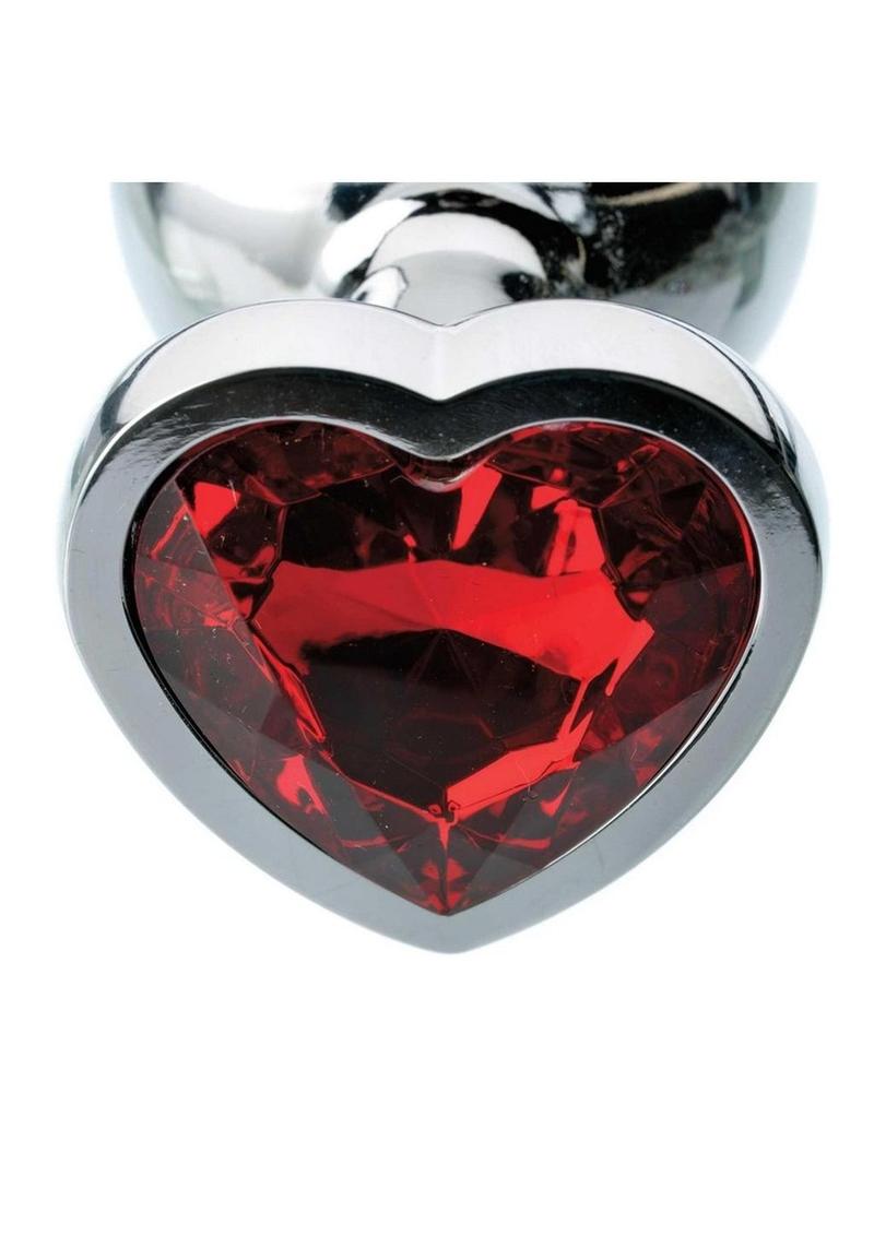 Adam and Eve Heart Gem Anal Plug