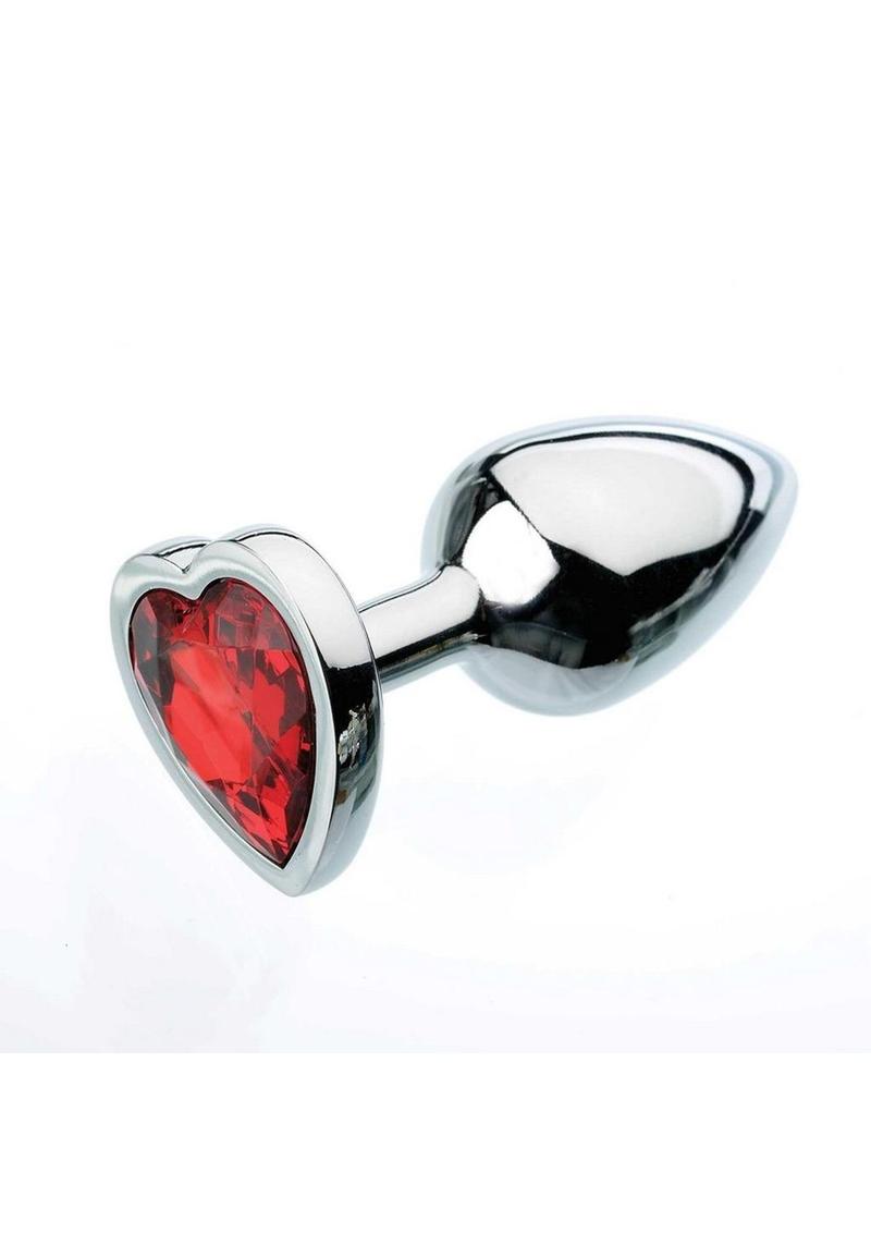 Adam and Eve Heart Gem Anal Plug