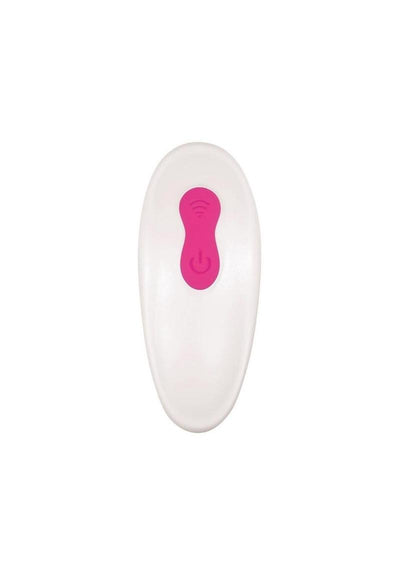 Adam and Eve Silicone Rechargeable Dual Entry Vibrator with Remote Control