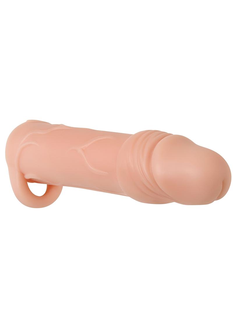 Adam and Eve True Feel Penis Extension XL - Flesh/Vanilla