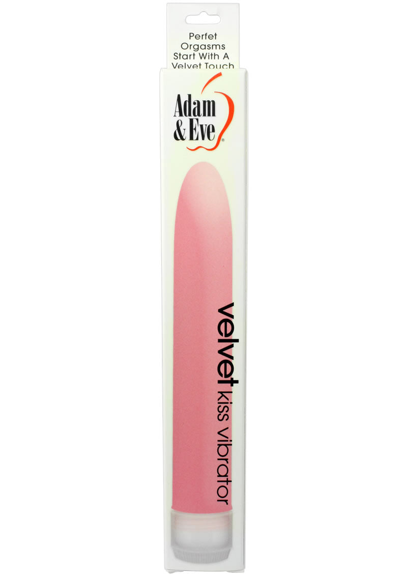 Adam and Eve Velvet Kiss Vibrator - Pink