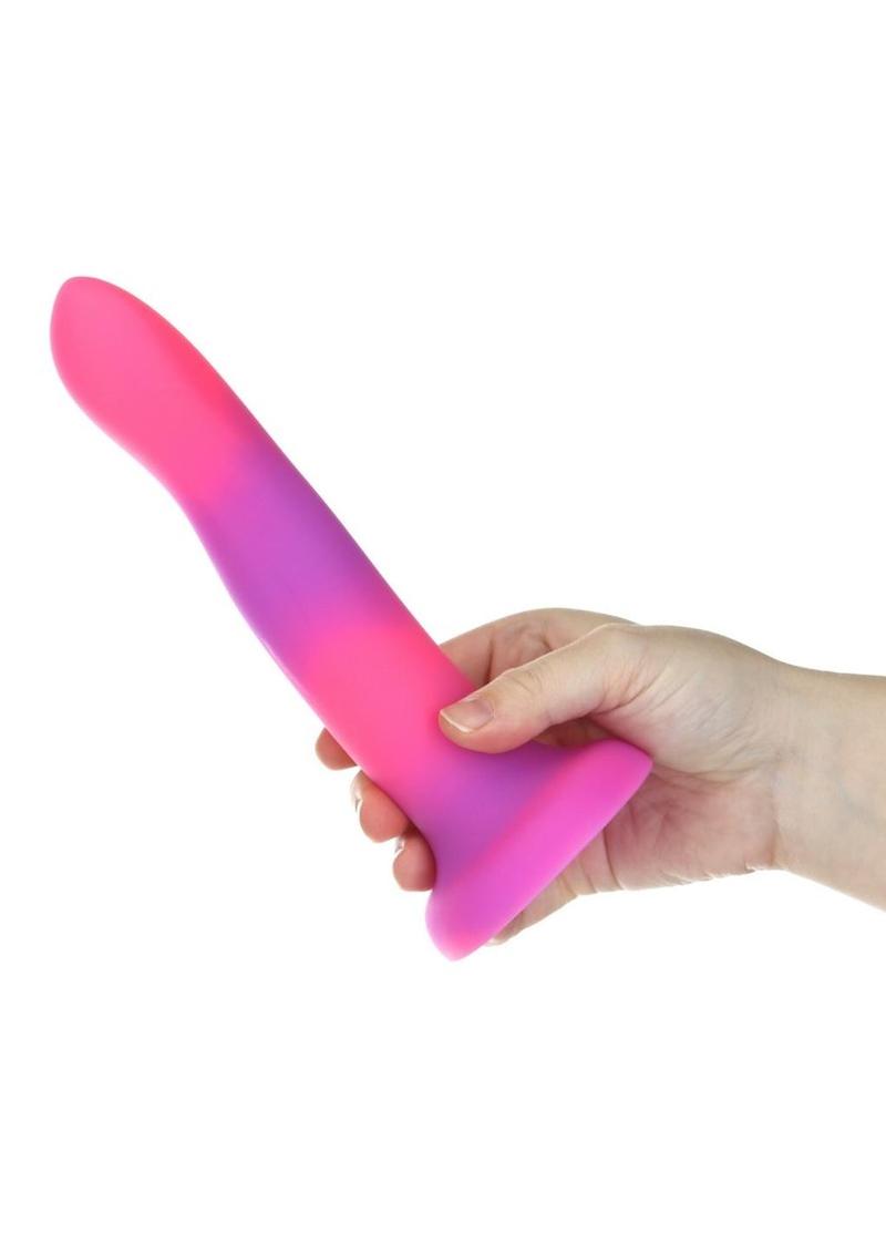 Addiction Rave Silicone Glow In The Dark Dildo