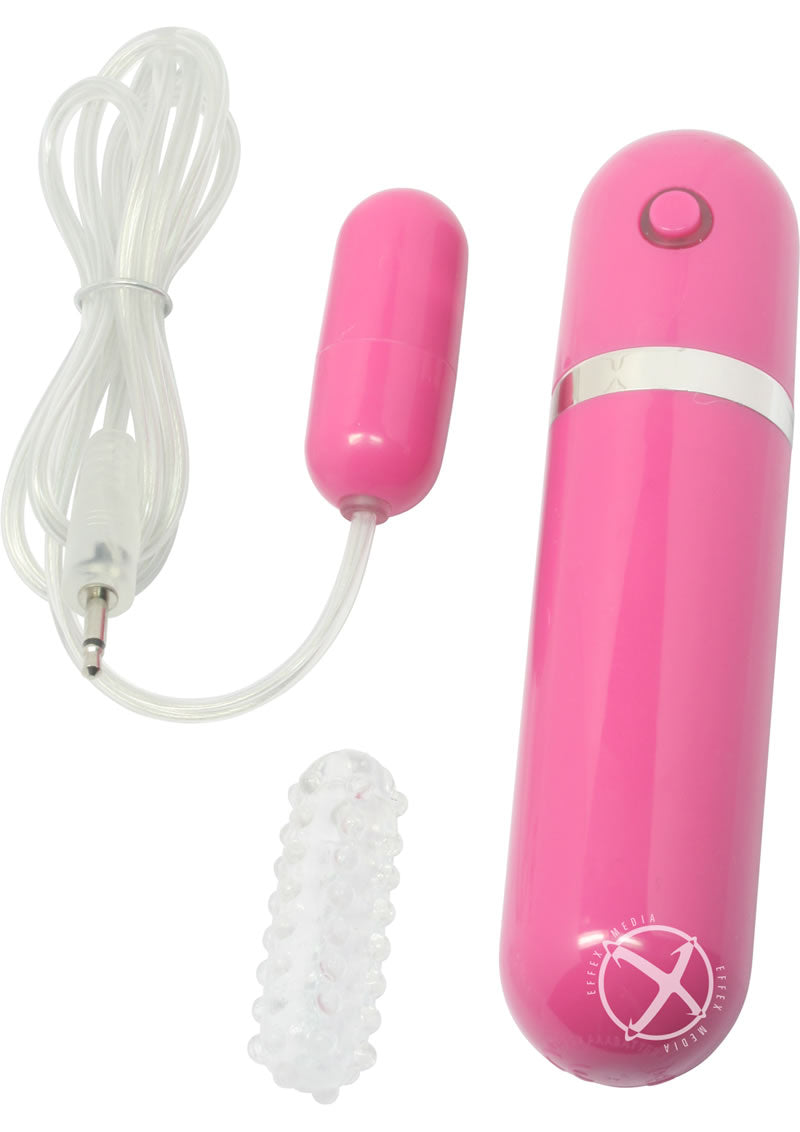 Ahhh Vibrating Bullet Of Love with Remote Control - Pink