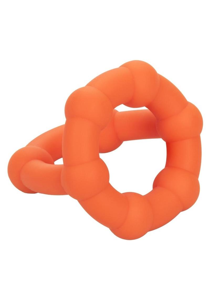 Alpha Liquid Silicone All Star Ring - Orange