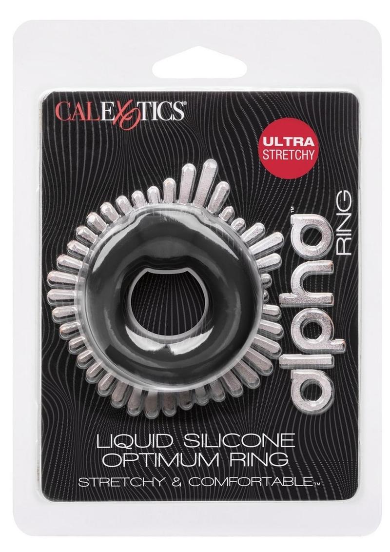 Alpha Liquid Silicone Optimum Ring - Black