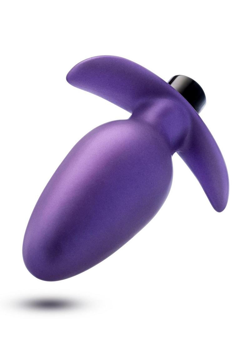 Anal Adventures Matrix Exceisor Plug Rechargeable Silicone Anal Plug - Astro