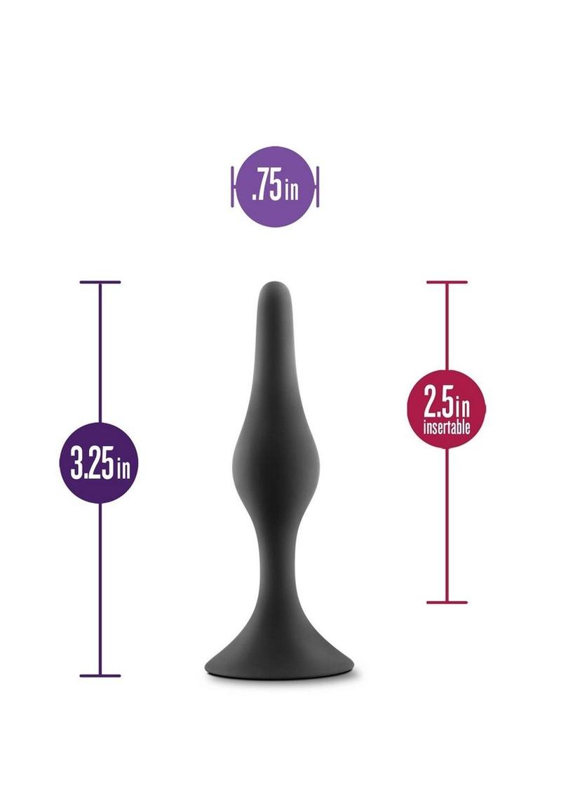 Anal Adventures Platinum Silicone Beginner Plug