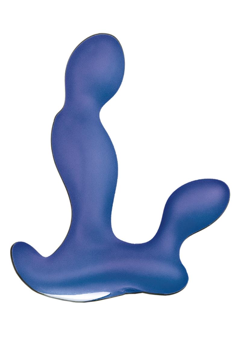 Anal-Ese Collection Rechargeable Silicone P-Spot Prostate Stimulator - Blue