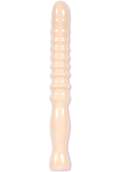 Anal Twist Probe with Easy-Grip Handle - Vanilla