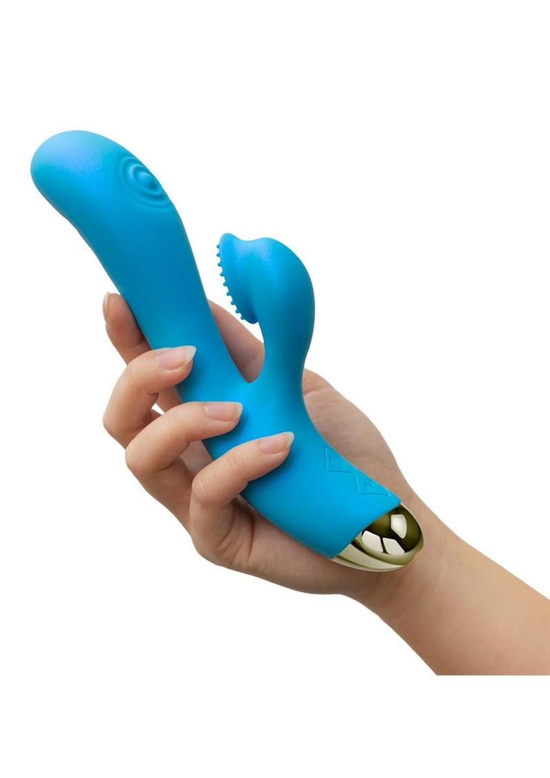 Aria Arousing AF Rechargeable Silicone Rabbit Vibrator