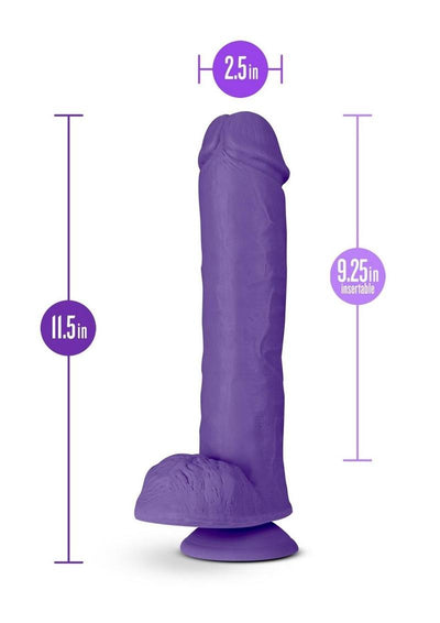 Au Naturel Bold Big John Dildo with Suction Cup and Balls