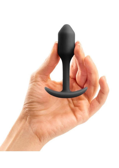 B-Vibe Snug Plug 1 Silicone Weighted Butt Plug