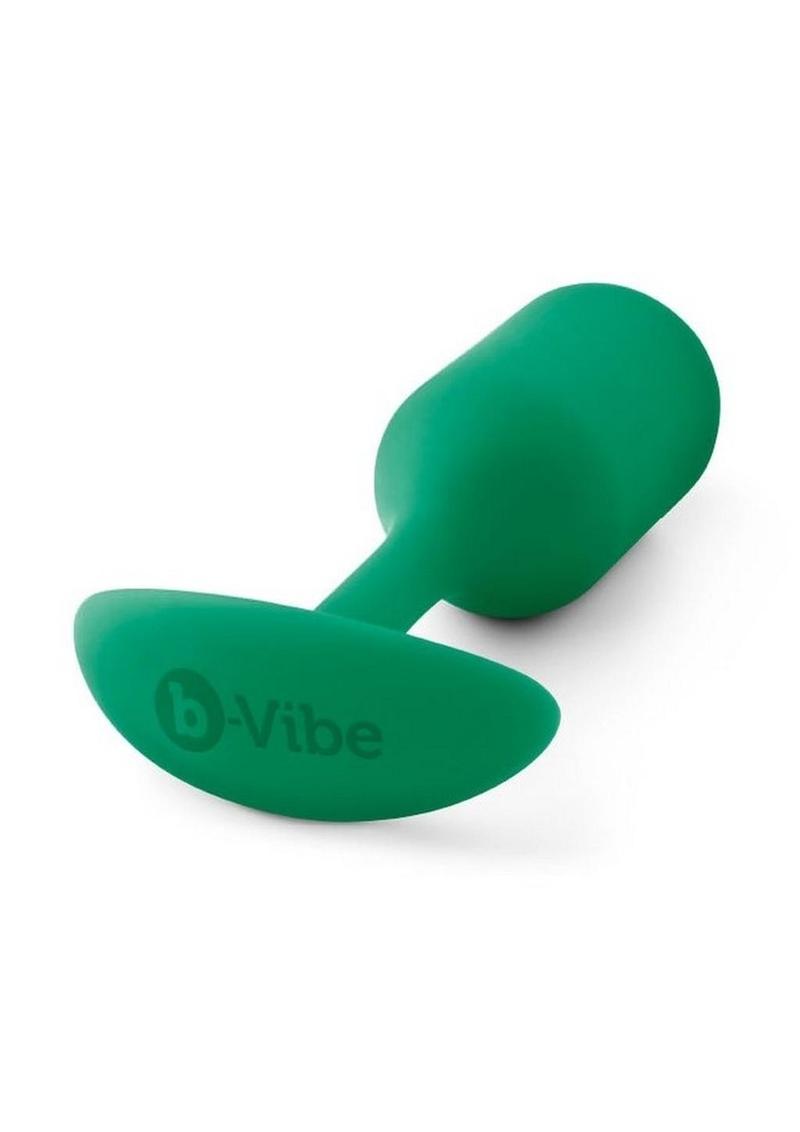 B-Vibe Snug Plug 2 Silicone Weighted Anal Plug