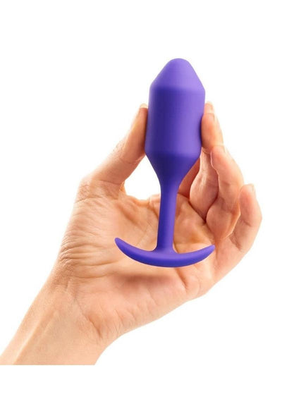 B-Vibe Snug Plug 2 Silicone Weighted Anal Plug