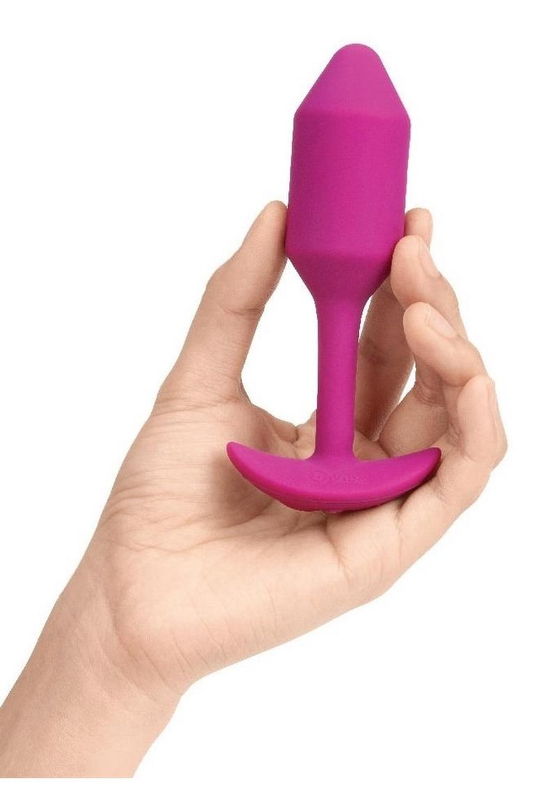 B-Vibe Vibrating Snug Plug 2 Rechargeable Silicone Anal Plug