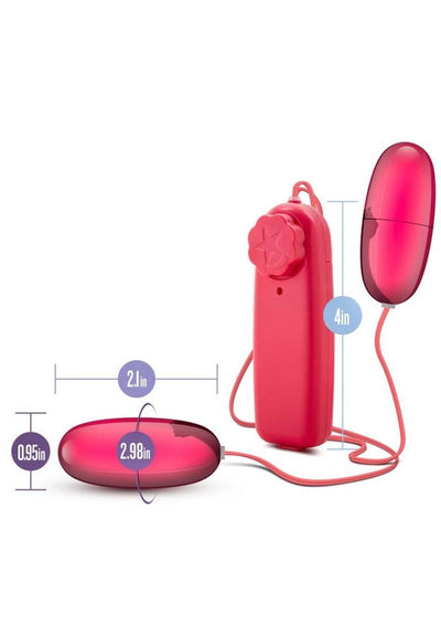 B Yours Double Pop Eggs with Remote Control - Cerise