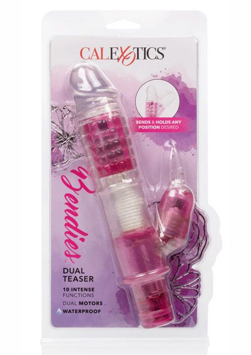 Bendies Dual Teaser Vibrator - Pink