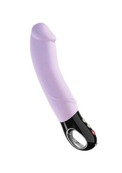 Big Boss G5 Vibrating Silicone Dildo - Amethyst - Lavender/Purple