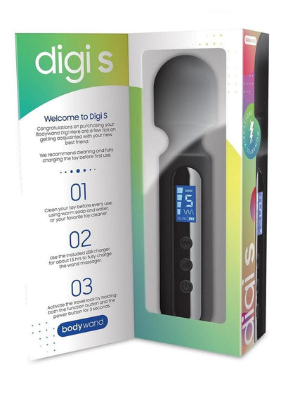 Bodywand Digi S Rechargeable Silicone Mini Massager