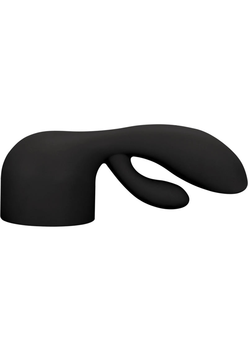 Bodywand Rabbit Wand Silicone Attachment - Black