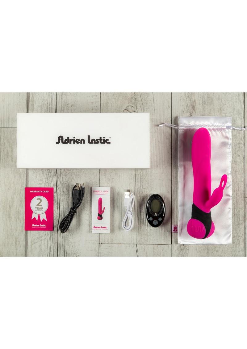 Bonnie and Clyde Rechargeable Silicone Rabbit Vibrator