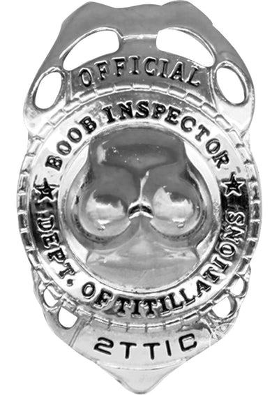 Boob Inspector Badge