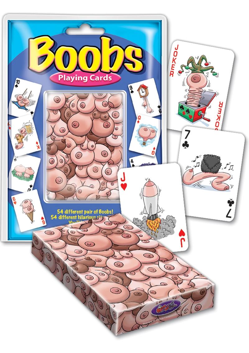 Boobs Playing Cards