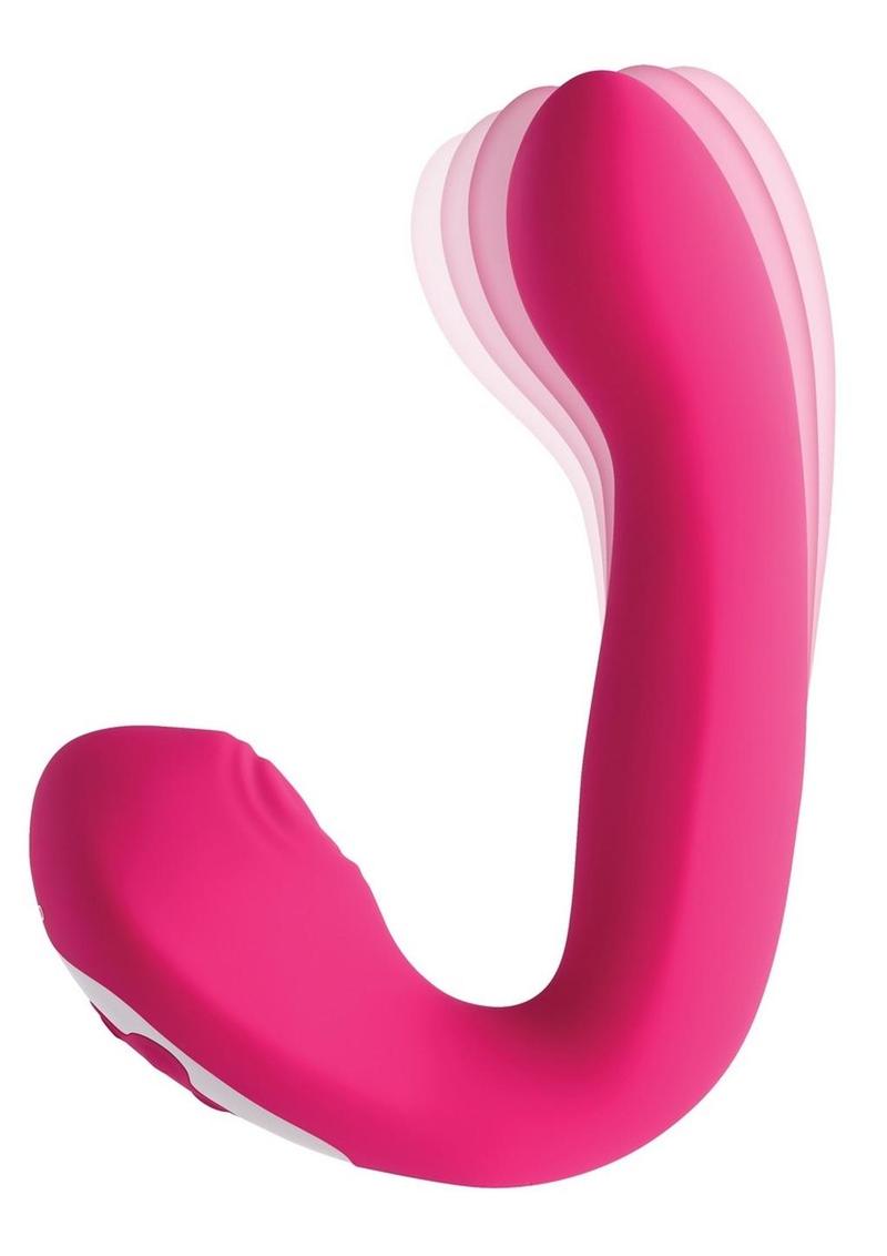 Buck Wild Rechargeable Silicone Dual Massager with Clitoral Stimulation