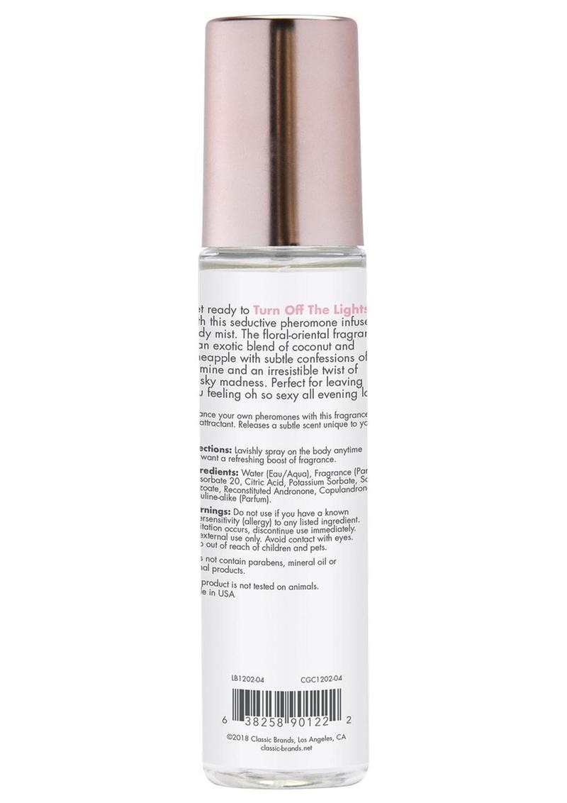 CG Pheromone Fragrance Mist Turn Off The Lights